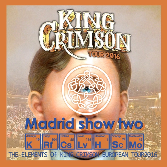 コレクターズCD　King Crimson - The Elements of King Crimson Tour 2016