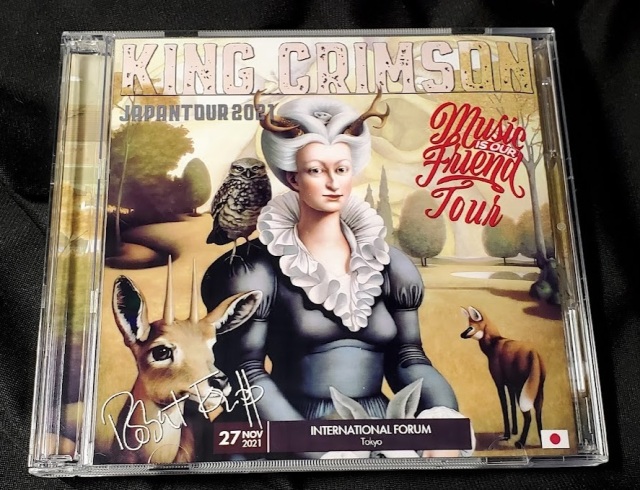 コレクターズCD　King Crimson - Music Is Our Friend Japan Tour 2021