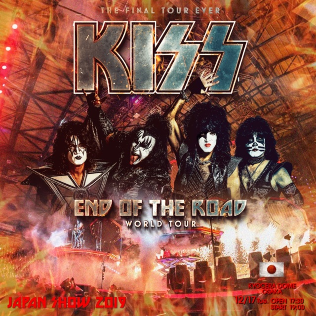 コレクターズCD　Kiss - End of the Road Japan Tour 2019