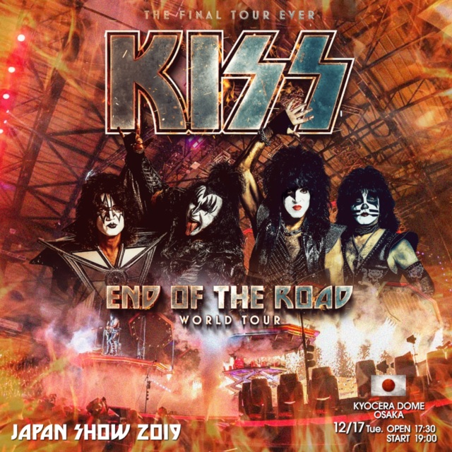 コレクターズCD　Kiss - End of the Road Japan Tour 2019