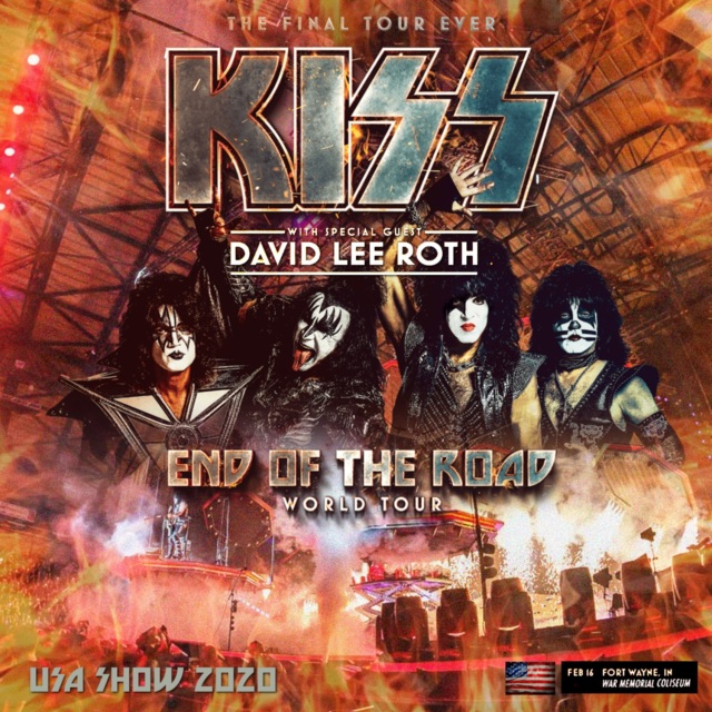 コレクターズCD　Kiss - End of the Road World Tour 2020
