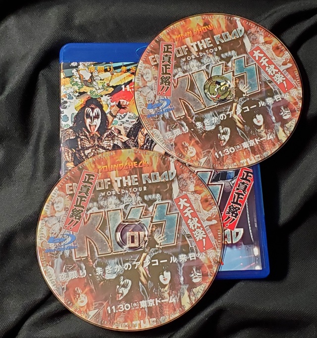 コレクターズBlu-ray キッス2022年日本公演11月30日東京ドームメイン