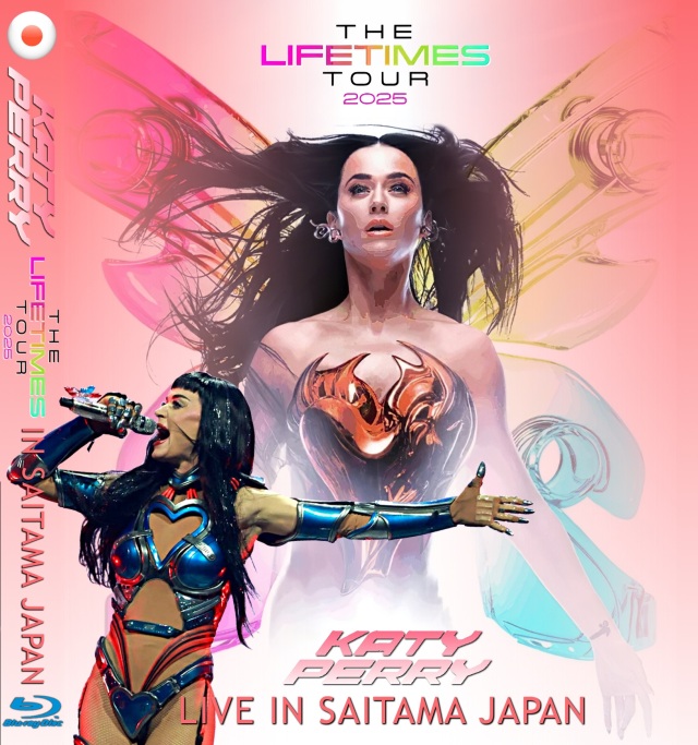 コレクターズBlu-ray Katy Perry - The Lifetimes Japan Tour 2025