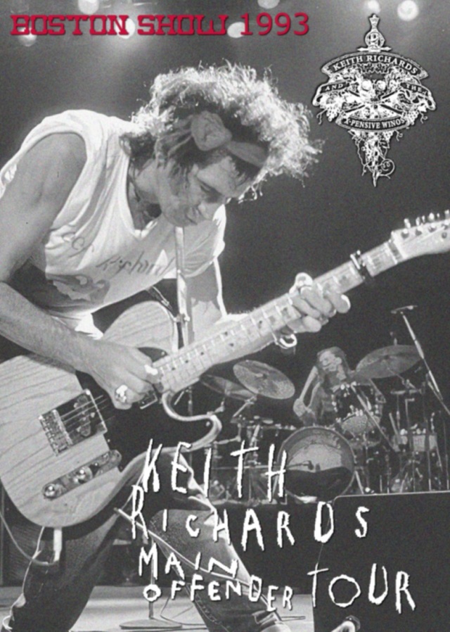 コレクターズCD DVD Blu-ray キース・リチャーズ 1993年 ソロツアー 2