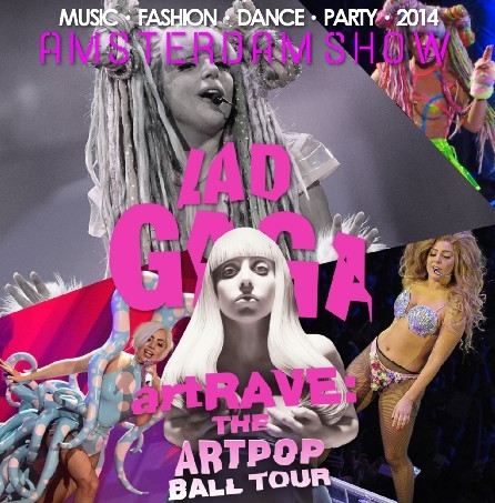 コレクターズCD レディー・ガガ　2014年ヨーロッパツアー （ArtRave: The Artpop Ball Tour）
