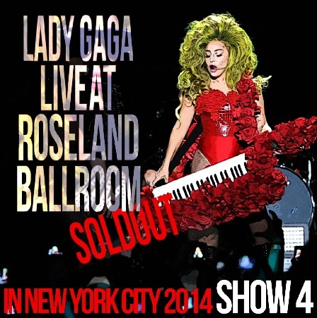 コレクターズCD レディー・ガガ（Lady Gaga)2014年4月2日　NY　