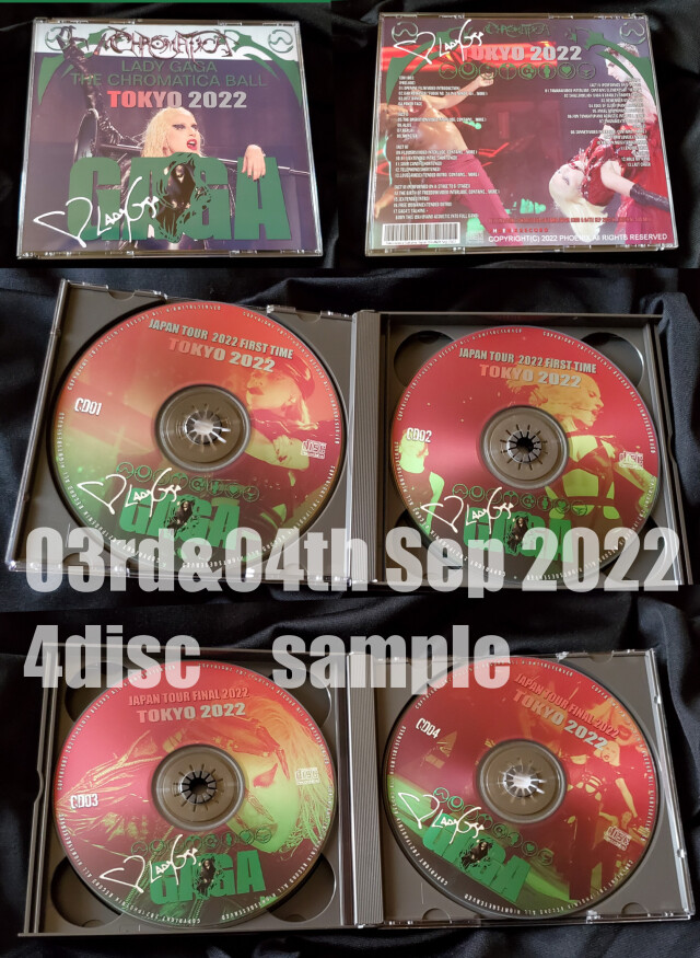 コレクターズCD　Lady Gaga - The Chromatica Ball Japan Tour 2022