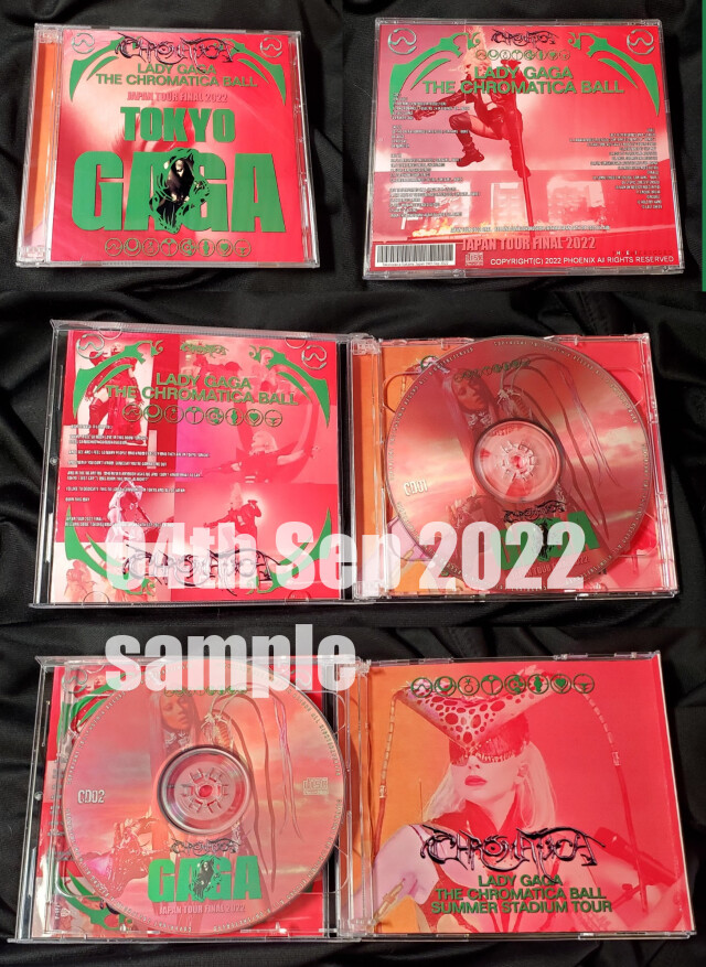 コレクターズCD　Lady Gaga - The Chromatica Ball Japan Tour 2022