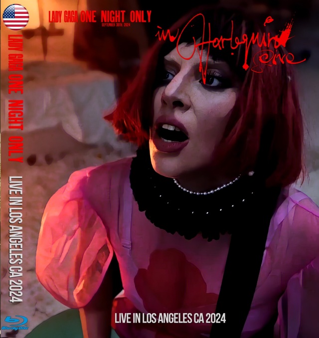 コレクターズBlu-ray  Lady GaGa - One Night Only Show in Los Angeles 2024