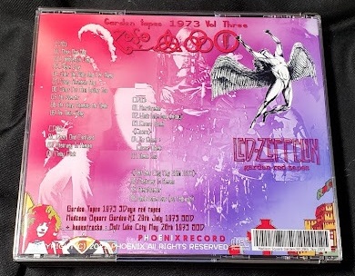 コレクターズCD　Led Zeppelin - Madison Square Garden:NY 1973