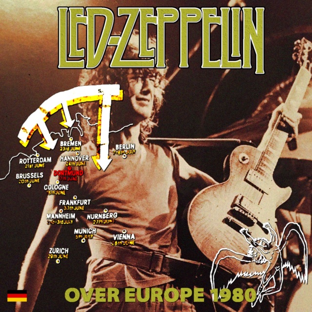 コレクターズCD　Led Zeppelin - Tour Over Europe 1980