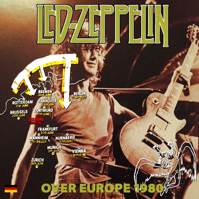 コレクターズCD　Led Zeppelin - Tour Over Europe 1980
