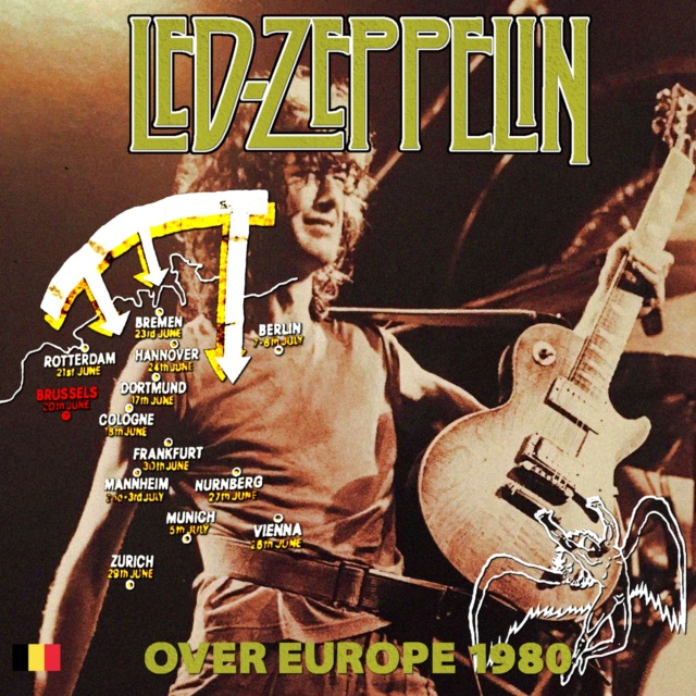 コレクターズCD　Led Zeppelin - Tour Over Europe 1980