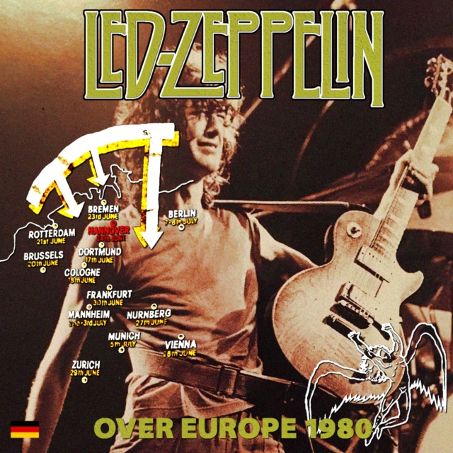 コレクターズCD　Led Zeppelin - Tour Over Europe 1980