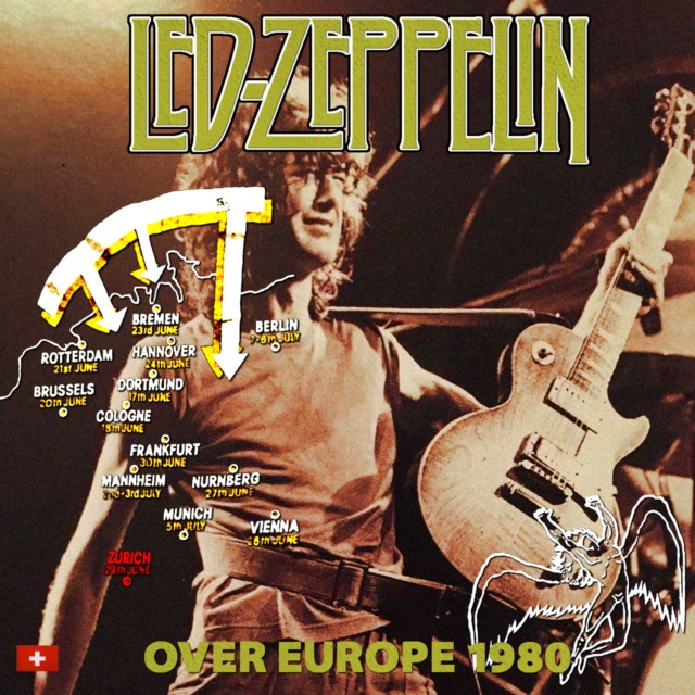 コレクターズCD　Led Zeppelin - Tour Over Europe 1980