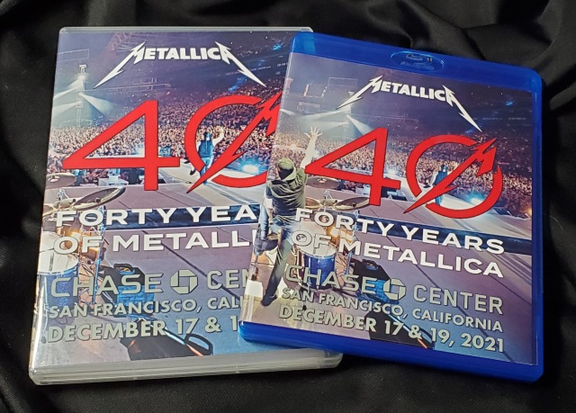 コレクターズBlu-ray Metallica - 40th Anniversary Show 2021