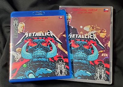 コレクターズBlu-ray DVD  Metallica -  South American Tour 2022