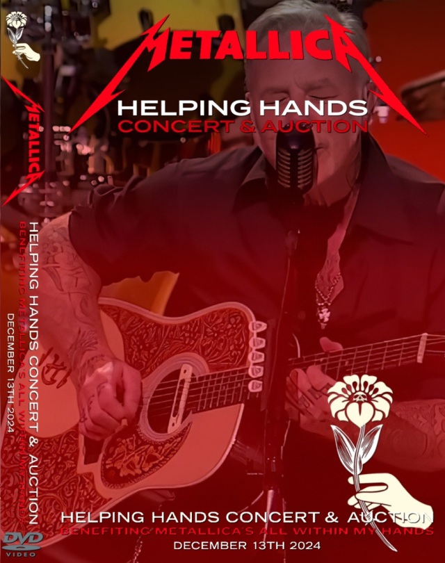 コレクターズDVD  Metallica at Helping Hands Concert 2024