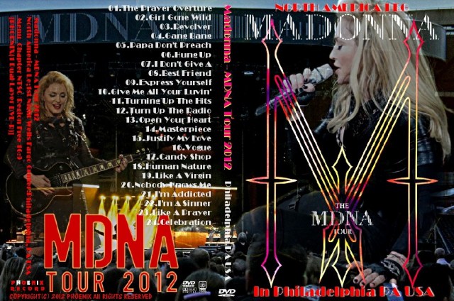 コレクターズDVD　マドンナ　2012年北米公演 (MDNA Tour 2012)
