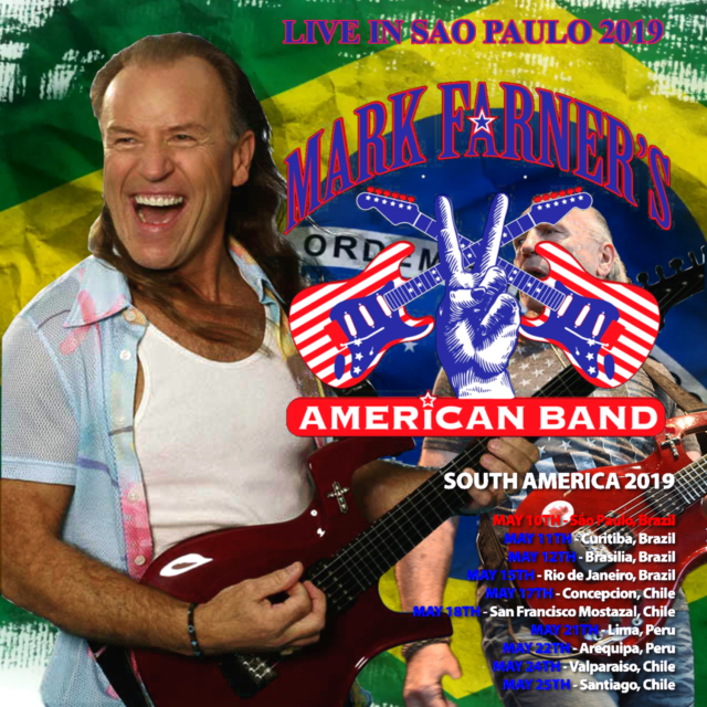 コレクターズCD　Mark Farner - At Brazil 2019