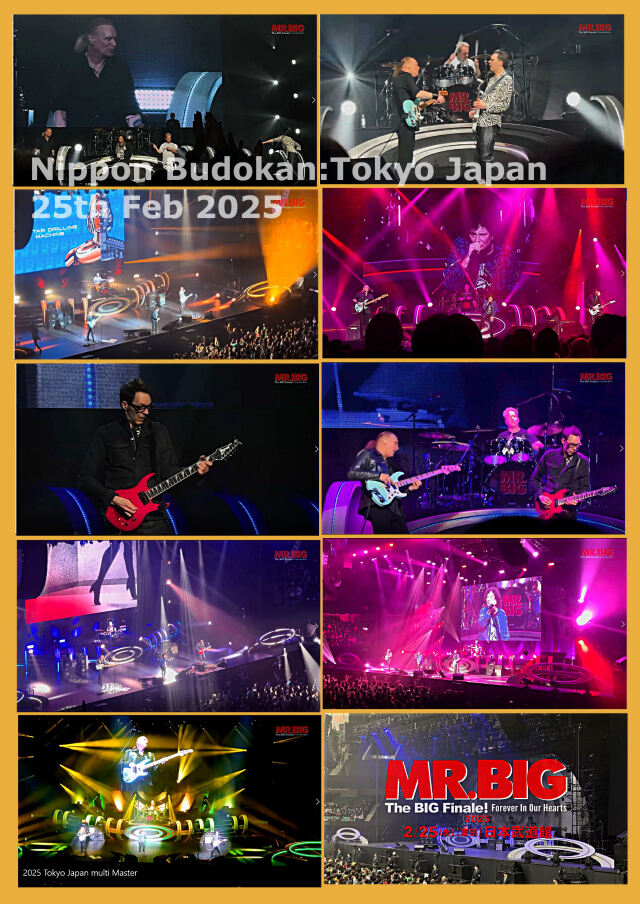コレクターズDVD  Mr. Big - The Big Finale! Forever In Our Hearts Japan Tour 2025 DVD