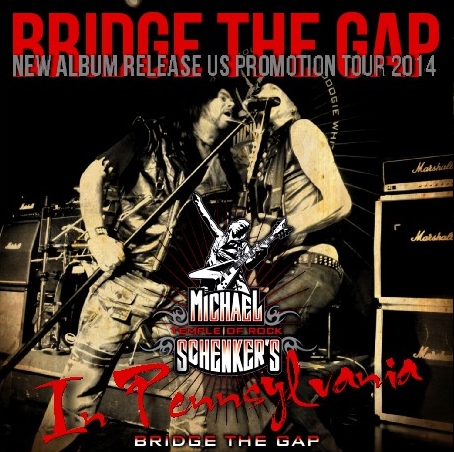 コレクターズCD マイケルシェンカー　2014年アメリカツアー（Bridge The Gap American Tour）