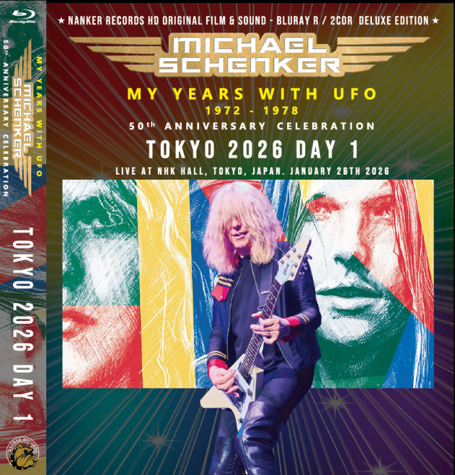 コレクターズBlu-ray  MICHAEL SCHENKER in Japan 2026