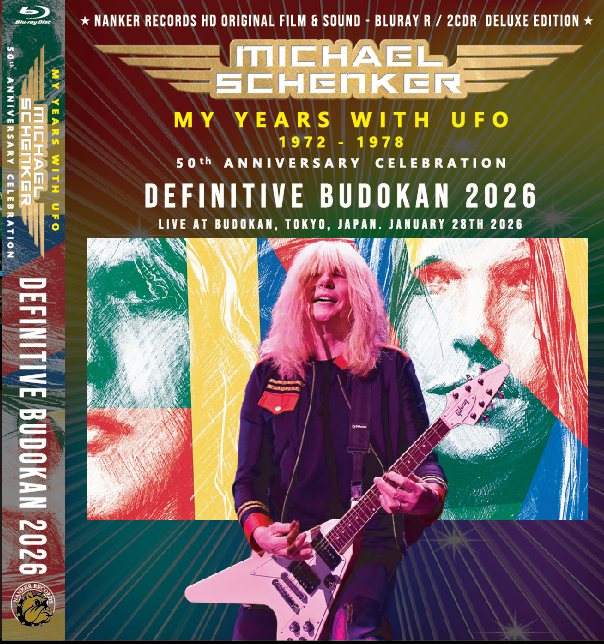 コレクターズBlu-ray  MICHAEL SCHENKER in Japan2026