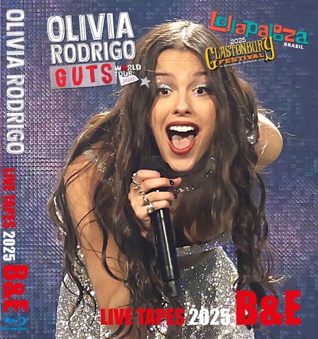 コレクターズBlu-ray  Olivia Rodrigo - LIVE TAPES 2025 B&E