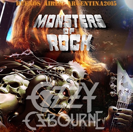 コレクターズCD オジーオズボーン　2015年アルゼンチン Monsters of Rock Ar 2015