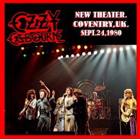 コレクターズCD　Ozzy Osbourne(ｗ/ランディ・ローズ Blizzard of Ozz Tour First Leg UK 1980）/1980.9.25 New Theatre, Coventry, UK