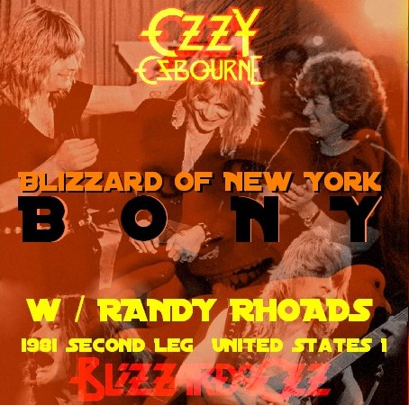 コレクターズCD　Ozzy Osbourne(ｗ/ランディ・ローズ　Blizzard of Ozz tour 81　Second Leg  USA） New York
