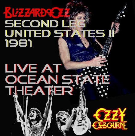 コレクターズCD　Ozzy Osbourne(ｗ/ランディ・ローズ　Blizzard of Ozz tour 81　Second Leg  USA Ⅱ）