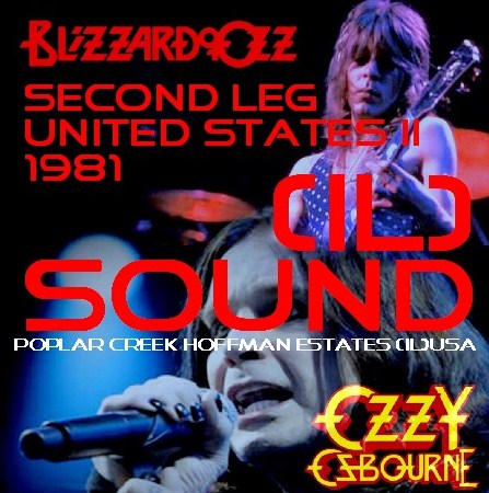 コレクターズCD　Ozzy Osbourne(ｗ/ランディ・ローズ　Blizzard of Ozz tour 81　Second Leg  USA Ⅱ）
