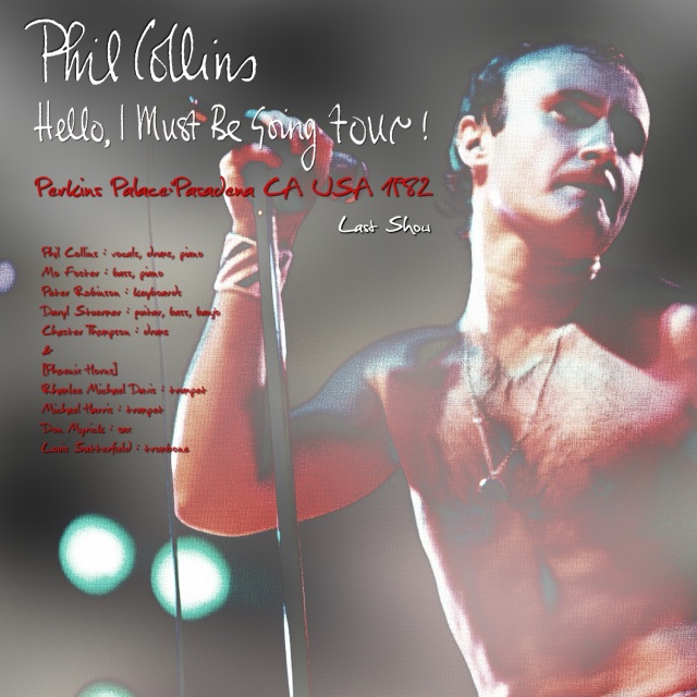 コレクターズCD　Phil Collins -  Hello, I Must Be Going 1982