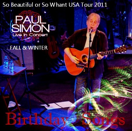 コレクターズCD　Paul Simon (ポール・サイモン)　2011年アメリカツアー