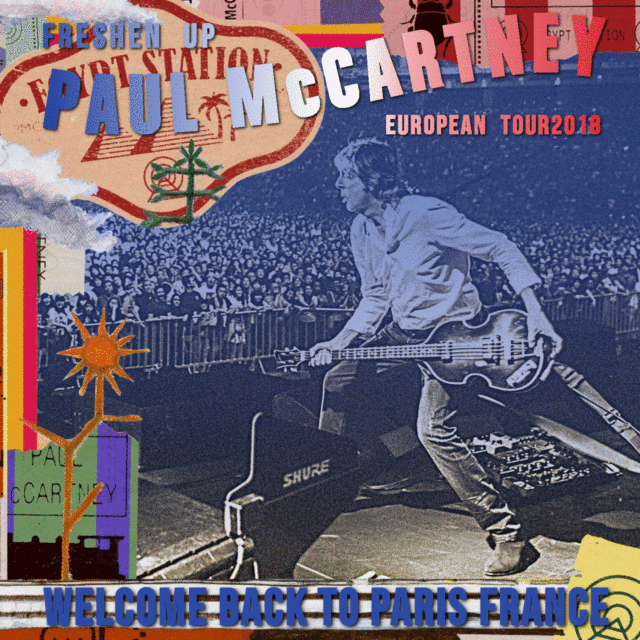 コレクターズCD　Paul McCartney - FRESHEN UP EUROPEAN TOUR 2018