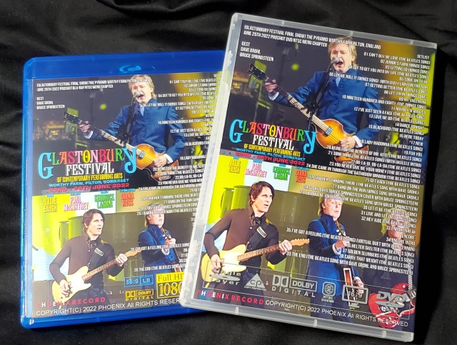 コレクターズBlu-ray Paul McCartney - Glastonbury Festival 2022