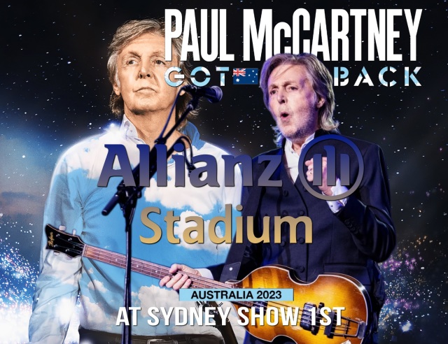 コレクターズCD　Paul McCartney-Got Back Australian Tour 2023