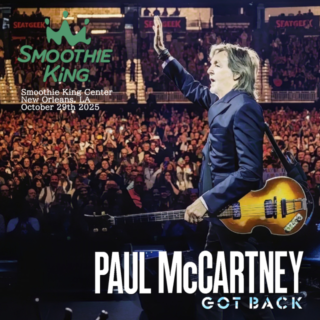 コレクターズCD Paul McCartney - Got Back Tour2025