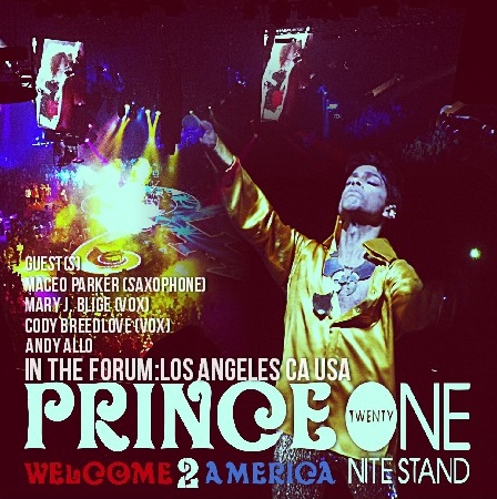 コレクターズCD プリンス2011年　Welcome 2 America Tour