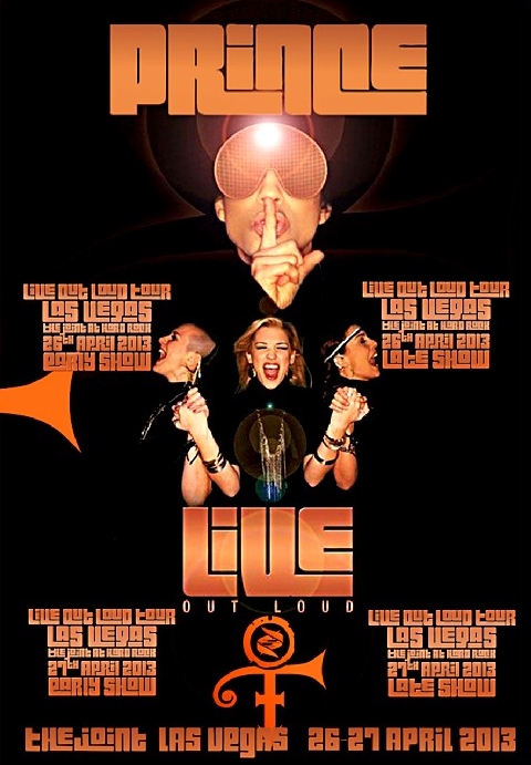 コレクターズCD プリンス2013年アメリカツアー　Out Loud Tour 2013