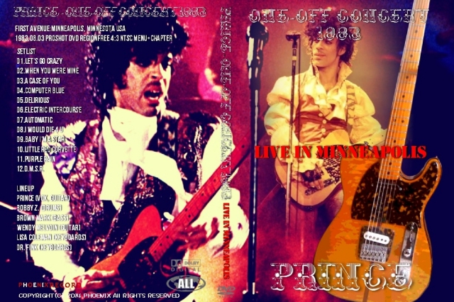 コレクターズDVD プリンス1983年One-Off Conceｔ　ミネソタ