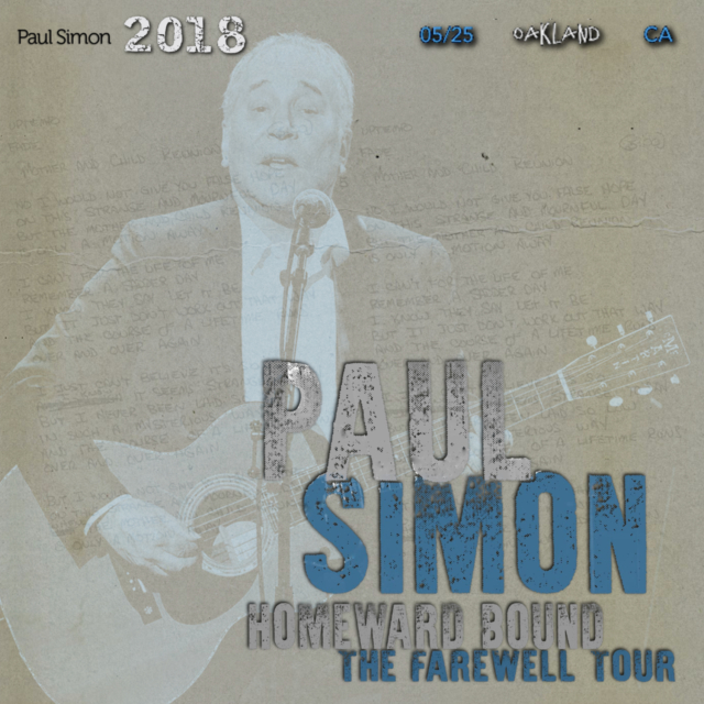 コレクターズCD　Paul Simon - Homeward Bound - The Farewell Tour 2018