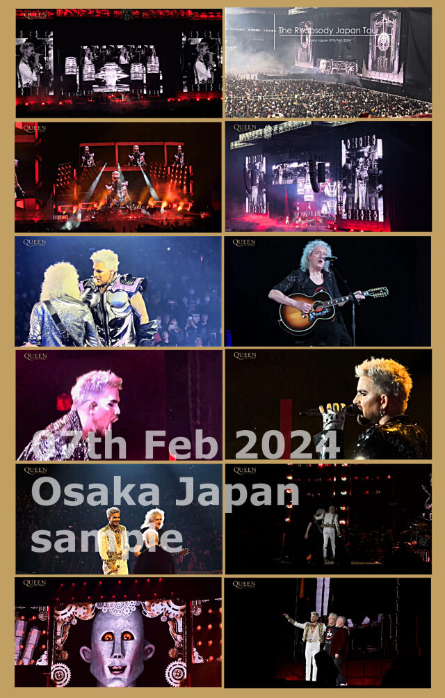 コレクターズBlu-ray  Queen + Adam Lambert - The Rhapsody Japan Tour 2024