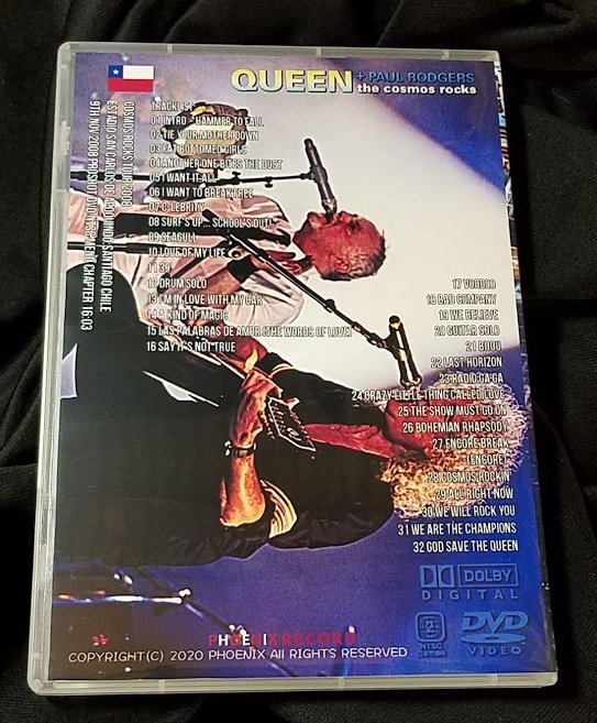 コレクターズDVD Blu-ray クィーン+ポールロジャース2008年南米ツアー