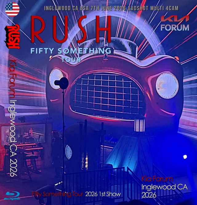 コレクターズBlu-ray Rush - Fifty Something Tour 2026