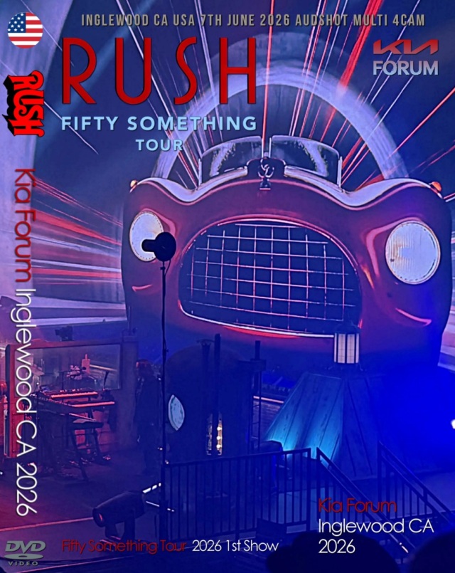 コレクターズDVD Rush - Fifty Something Tour 2026