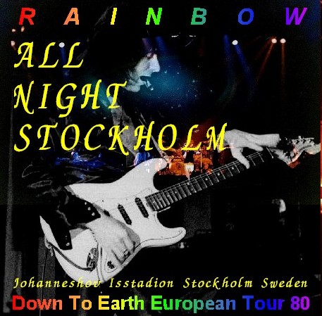 コレクタ-ズCD  Rainbow（ｗ/グラハムボネット80年ヨーロッパツアー Stockholm）Down To Earth USA Tour 80.01.18