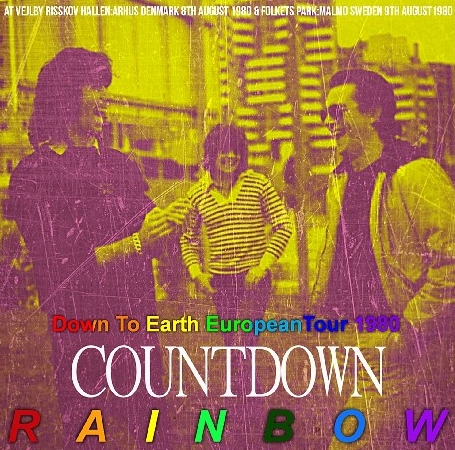 コレクターズCD レインボー　1980年　ヨーロッパツアー　　Down To Earth European Tour 1980